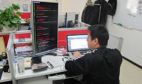 美團網技術部辦公區