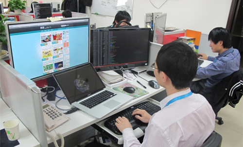 美團網技術部辦公區