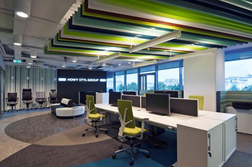 上海辦公家具廠——美團辦公區辦公家具設計