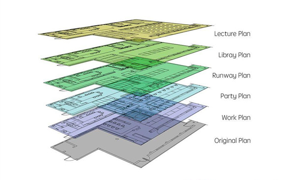 上海辦公家具廠家:1305工作室設計圖紙