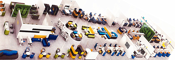 上海現代辦公家具設計風格