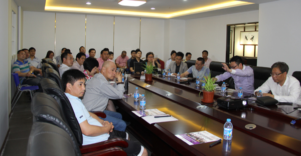 上海碧江辦公家具廠舉辦玉山同鄉交流會