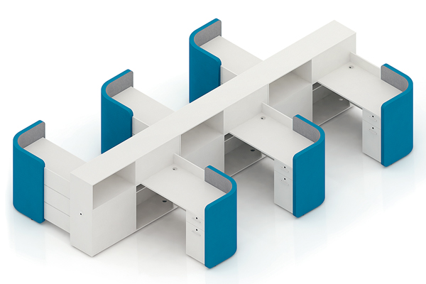 SU系列職員屏風(fēng)辦公桌