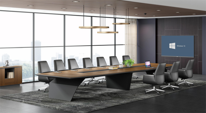 時尚總裁木質油漆大班臺 時尚總裁木質油漆大班臺