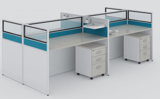 辦公桌屏風(fēng)式隔斷