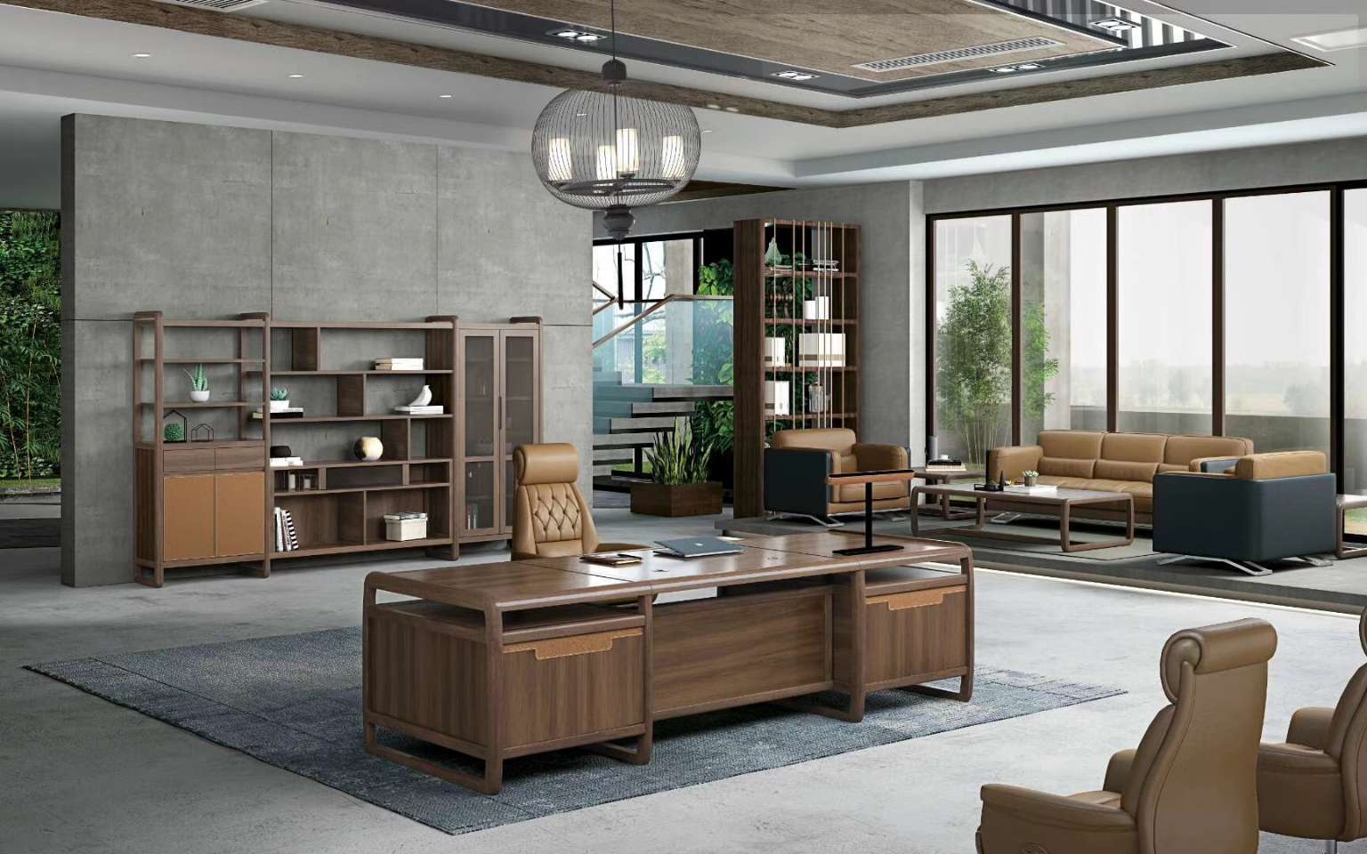 實(shí)木貼皮辦公桌 實(shí)木貼皮辦公桌