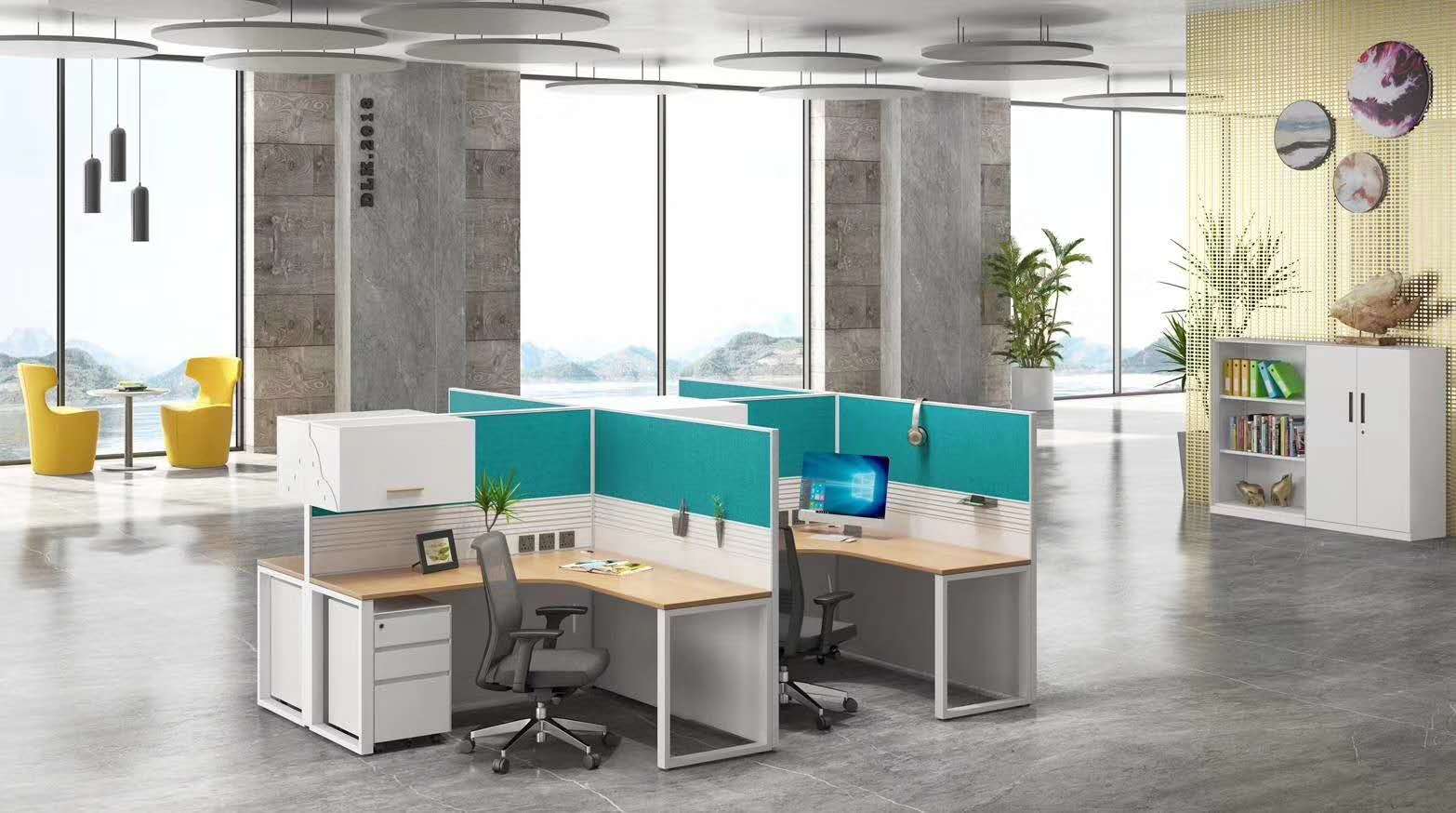 鋁合金隔斷辦公桌 鋁合金隔斷辦公桌