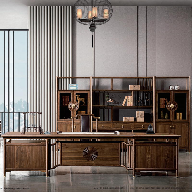 中式總裁辦公桌 中式總裁辦公桌
