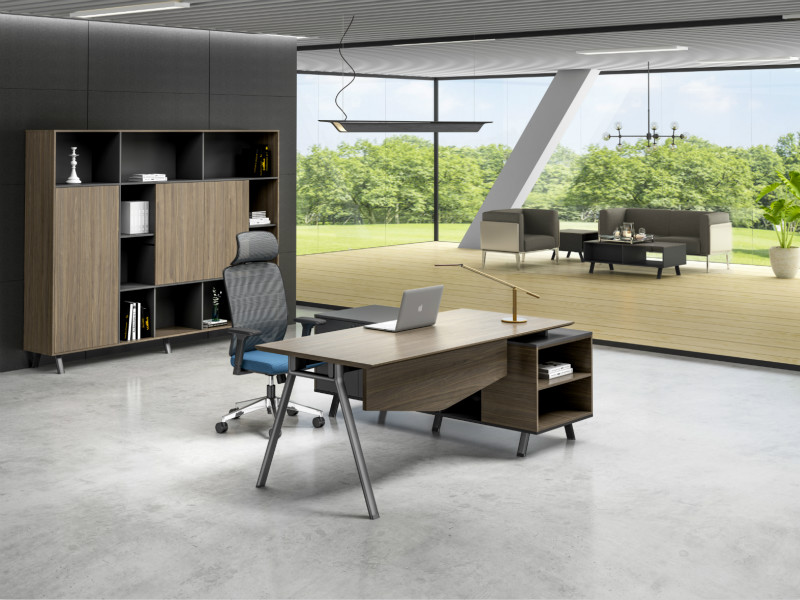 時(shí)尚美觀經(jīng)理膠板辦公桌 時(shí)尚美觀經(jīng)理膠板辦公桌