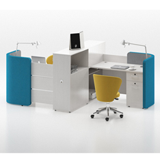 二人工作位 屏風雙人單面/交叉組合工作位 二人工作位 屏風雙人單面/交叉組合工作位